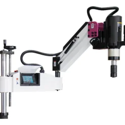 Electric Tapping Arms: Maximum Tapping Capacity in Aluminum (Inch): 3/4; Maximum Tapping Capacity in Mild Steel (Inch): 3/4; Maximum Tapping Capacity in Steel (Inch): 3/8; Arm Reach (Inch): 47