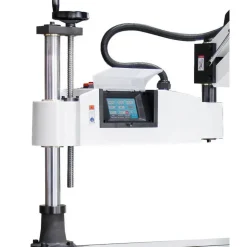 Electric Tapping Arms: Maximum Tapping Capacity in Aluminum (Inch): 3/4; Maximum Tapping Capacity in Mild Steel (Inch): 3/4; Maximum Tapping Capacity in Steel (Inch): 3/8; Arm Reach (Inch): 47