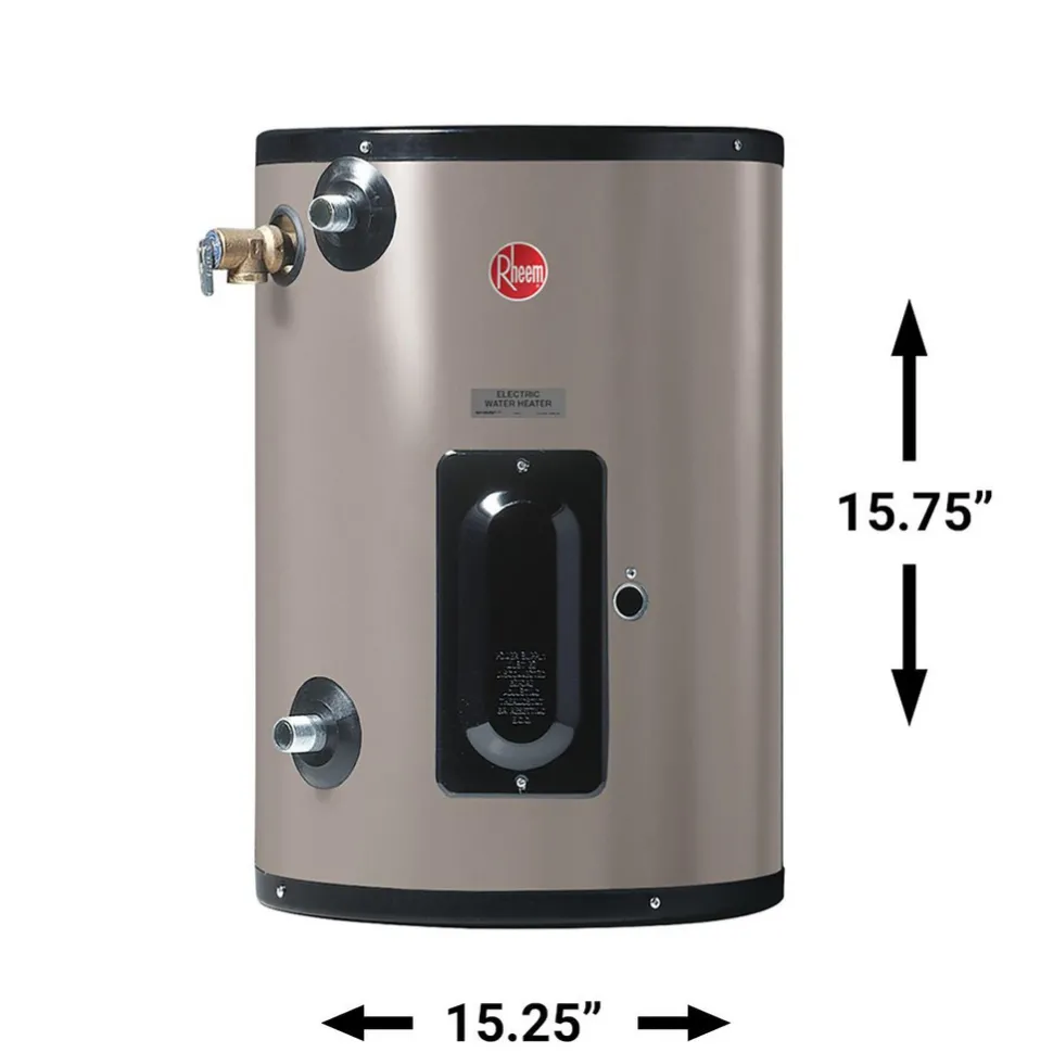 Electric Water Heaters: Water Heater Style: Electric Water Heater; Voltage: 120V; Kilowatts: 2.0