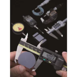 Electronic Caliper: 200.00 mm, 8", 0.01 mm, 0.0005" Resolution, +/-0.02 mm, +/-0.0010" Accuracy, Stainless Steel