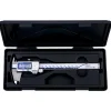 Electronic Caliper: 150.00 mm, 6", 0.01 mm, 0.0005" Resolution, +/-0.02 mm, +/-0.0010" Accuracy, Stainless Steel