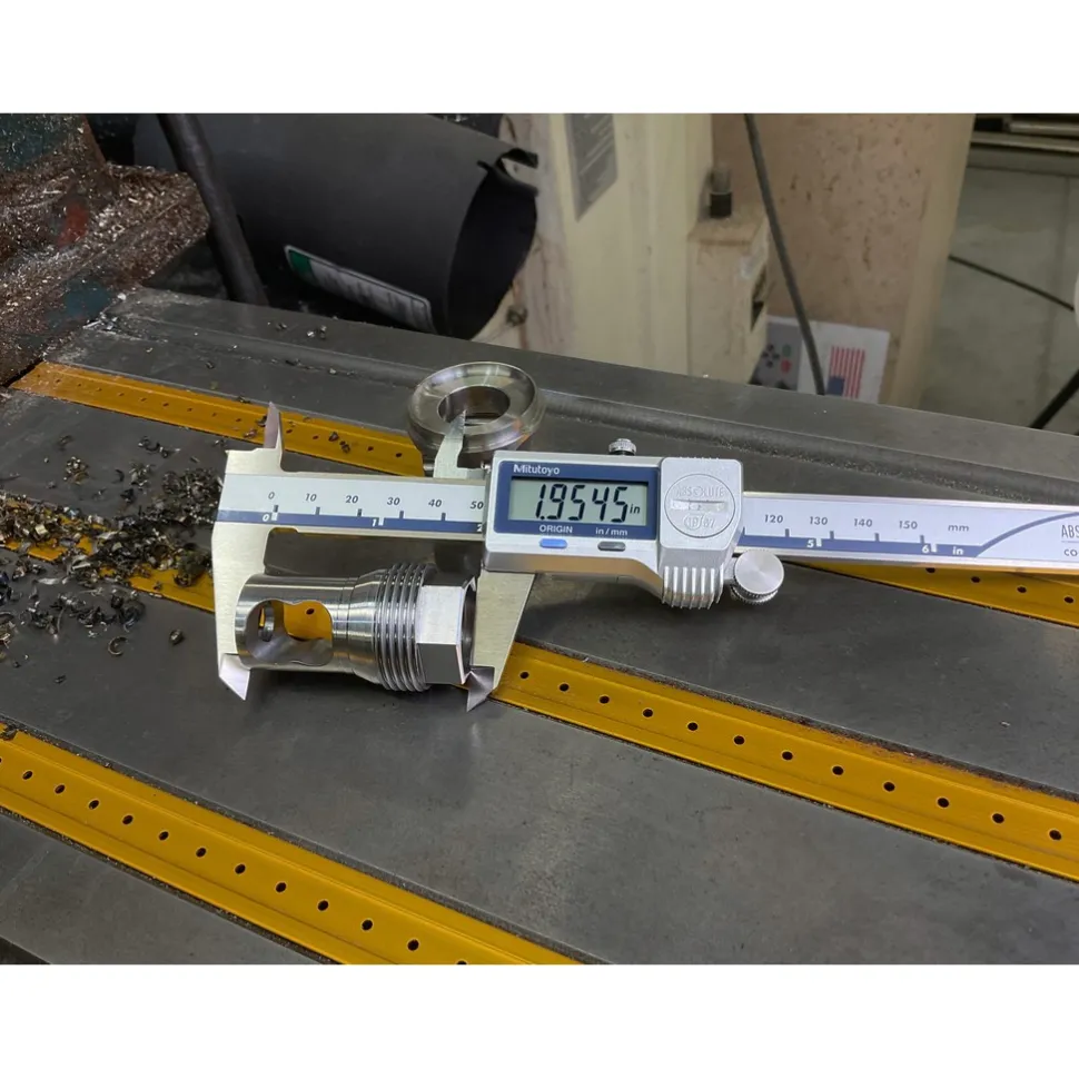 Electronic Caliper: 150.00 mm, 6", 0.01 mm, 0.0005" Resolution, +/-0.02 mm, +/-0.0010" Accuracy, Stainless Steel