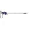 Electronic Caliper: 300.00 mm, 12", 0.01 mm, 0.0005" Resolution, +/-0.04 mm, +/-0.0016" Accuracy, Calibrated, Stainless Steel