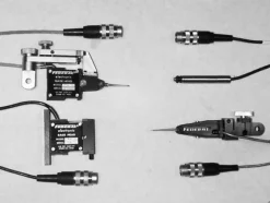 Electronic Gaging Indicator Accessories: Type: Fine Adjust Attachment; For Use With: Lever Type Gage Head w/ Post Mounting