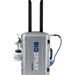 Electrostatic Sanitizing Equipment: For Use With: BIO-SPRAY-5; Material: Plastic; Includes: Micro-Droplet Spray Gun, 20' Hose, 5lb Tank