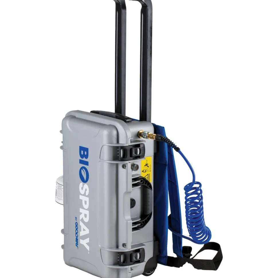 Electrostatic Sanitizing Equipment: For Use With: BIO-SPRAY-5-BP; Material: Plastic; Includes: Micro-Droplet Spray Gun, 20' Hose, 5lb Tank