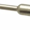 End Brushes: 1/4" Dia, Stainless Steel, Crimped Wire