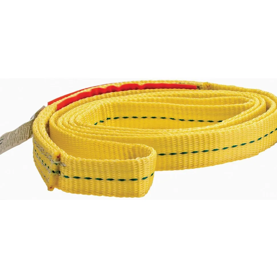 Endless, Type 5 Web Sling: 4' Long, 1" Wide, 3200 lb Vertical Capacity, Polyester