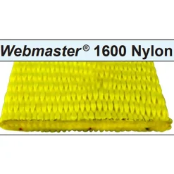 Endless, Type 5 Web Sling: 3' Long, 1" Wide, 3200 lb Vertical Capacity, Nylon
