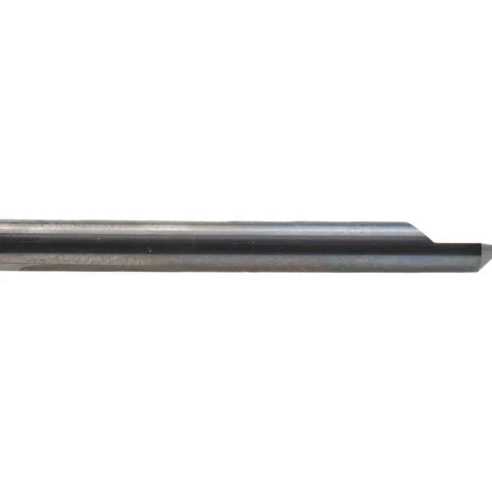 Engraving Cutter: 90 °, 1/4" Dia, Pointed, Solid Carbide