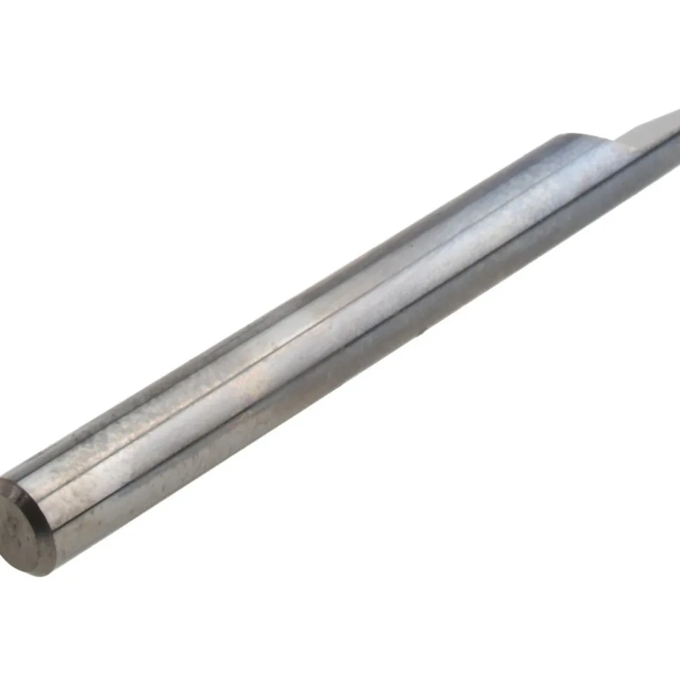 Engraving Cutter: 90 °, 1/4" Dia, Pointed, Solid Carbide