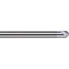 Engraving Cutter: 60 °, 1/4" Dia, Pointed, Solid Carbide