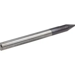 Engraving Cutter: 30 °, 1/8" Dia, Pointed, Solid Carbide
