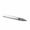 Engraving Cutter: 30 °, 0.005" Dia, 0.005" Tip Dia, Conical Point, Solid Carbide