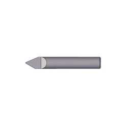 Engraving Cutter: 90 °, 0.007" Dia, 0.007" Tip Dia, Conical Point, Solid Carbide