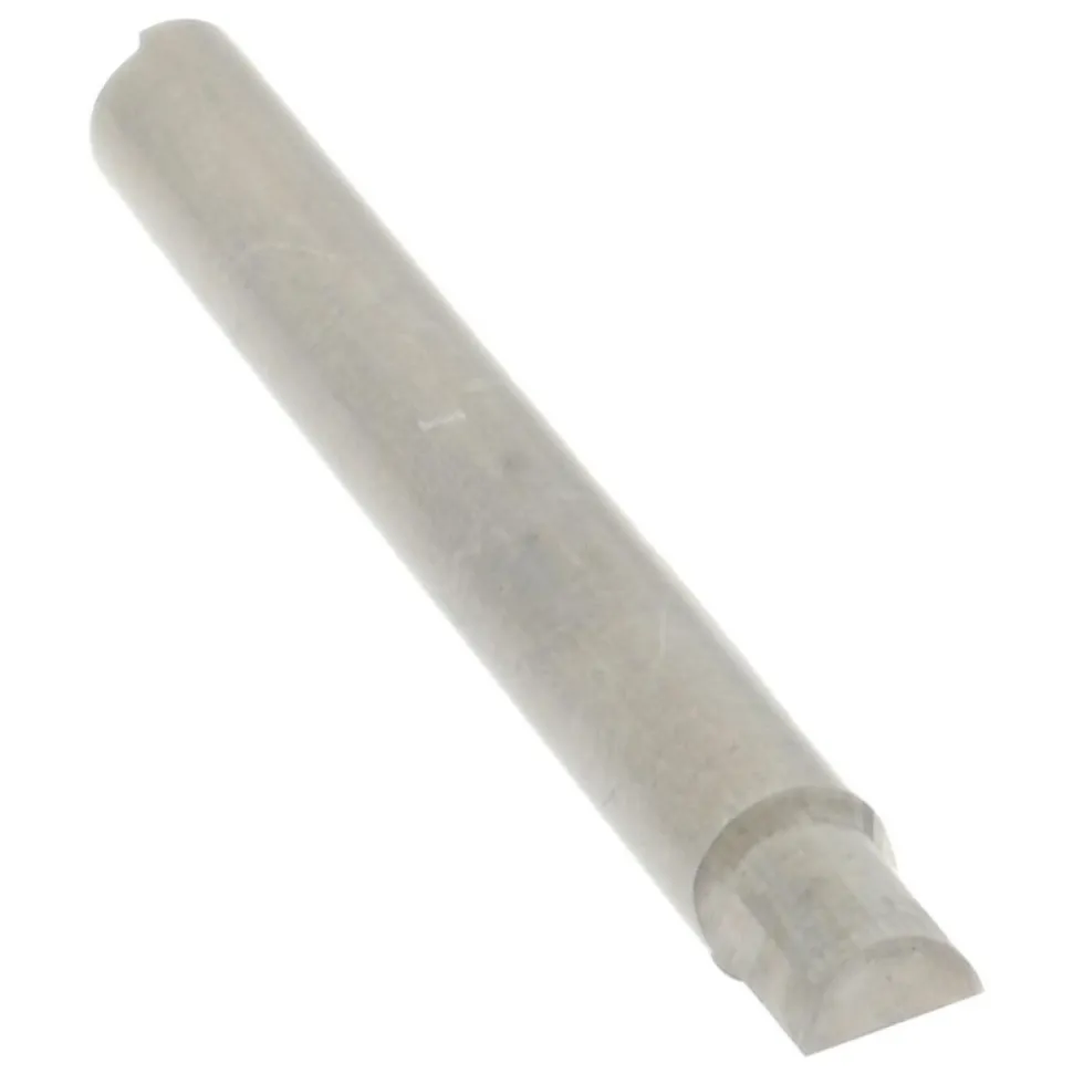 Engraving Cutter: 5/32" Dia, 0.1563" Tip Dia, Square Point, Solid Carbide