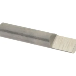 Engraving Cutter: 3/8" Dia, 0.375" Tip Dia, Square Point, Solid Carbide