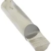 Engraving Cutter: 1/2" Dia, 0.5" Tip Dia, Square Point, Solid Carbide