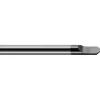 Engraving Cutter: 300 °, 1/8" Dia, 0.005" Tip Dia, Tipped Off Point, Solid Carbide