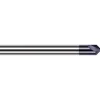 Engraving Cutter: 60 °, 1/8" Dia, Tip Radius Point, Solid Carbide