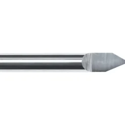 Engraving Cutters: Cutter Diameter (Inch): 5/16; Cutter Diameter (Decimal Inch): 0.3120; Point Shape: Tipped Off