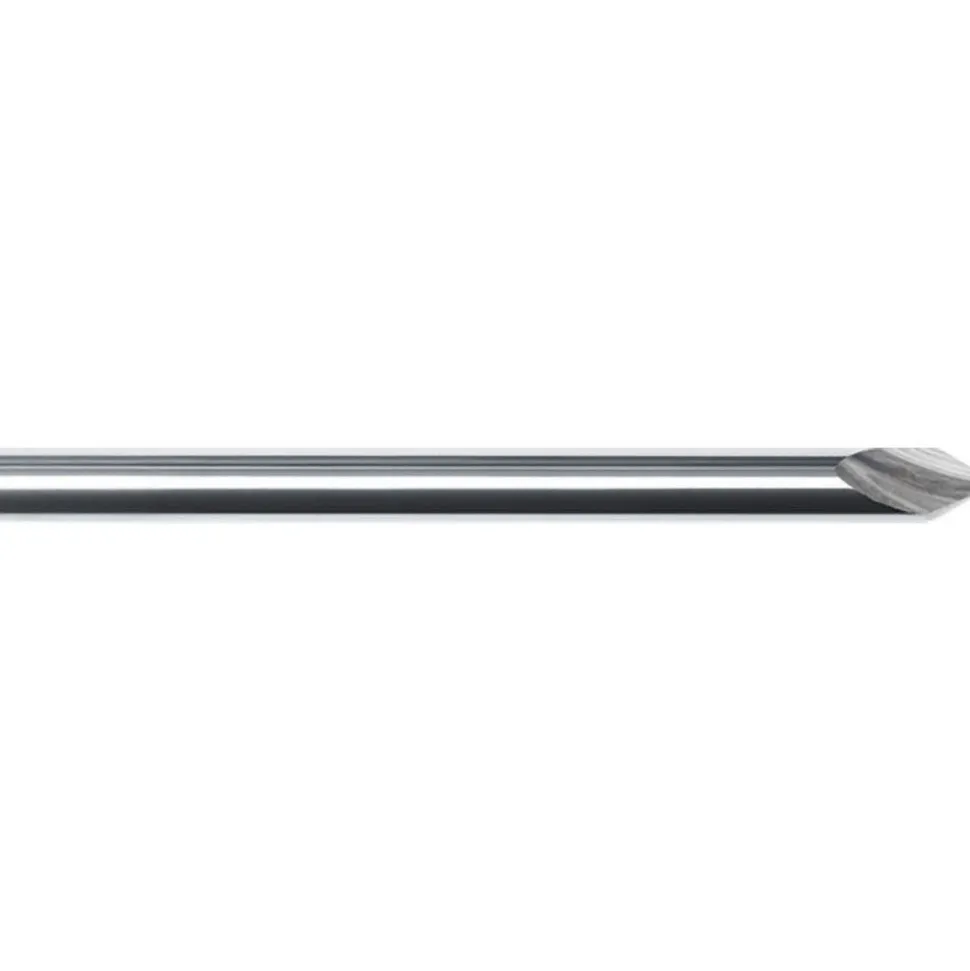 Engraving Cutters: Cutter Diameter (Inch): 1/8; Cutter Diameter (Decimal Inch): 0.1250; Point Shape: Pointed