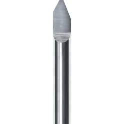 Engraving Cutters: Cutter Diameter (Inch): 1/8; Cutter Diameter (Decimal Inch): 0.1250; Point Shape: Tip Radius