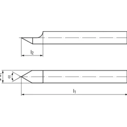 Engraving Cutters: Cutter Diameter (Decimal Inch): 0.1181; Cutter Diameter (mm): 3.00; Point Shape: Pointed