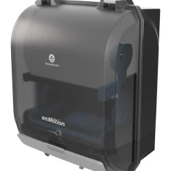 Enmotion 10" Automated Touchless Water-Resistant Paper Towel Dispenser, Black