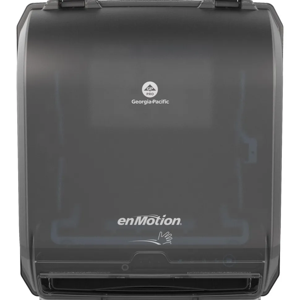 Enmotion 10" Automated Touchless Water-Resistant Paper Towel Dispenser, Black