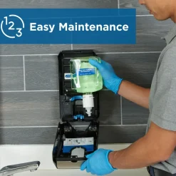Enmotion Gen2 Automated Touchless Soap & Sanitizer Dispenser, Black