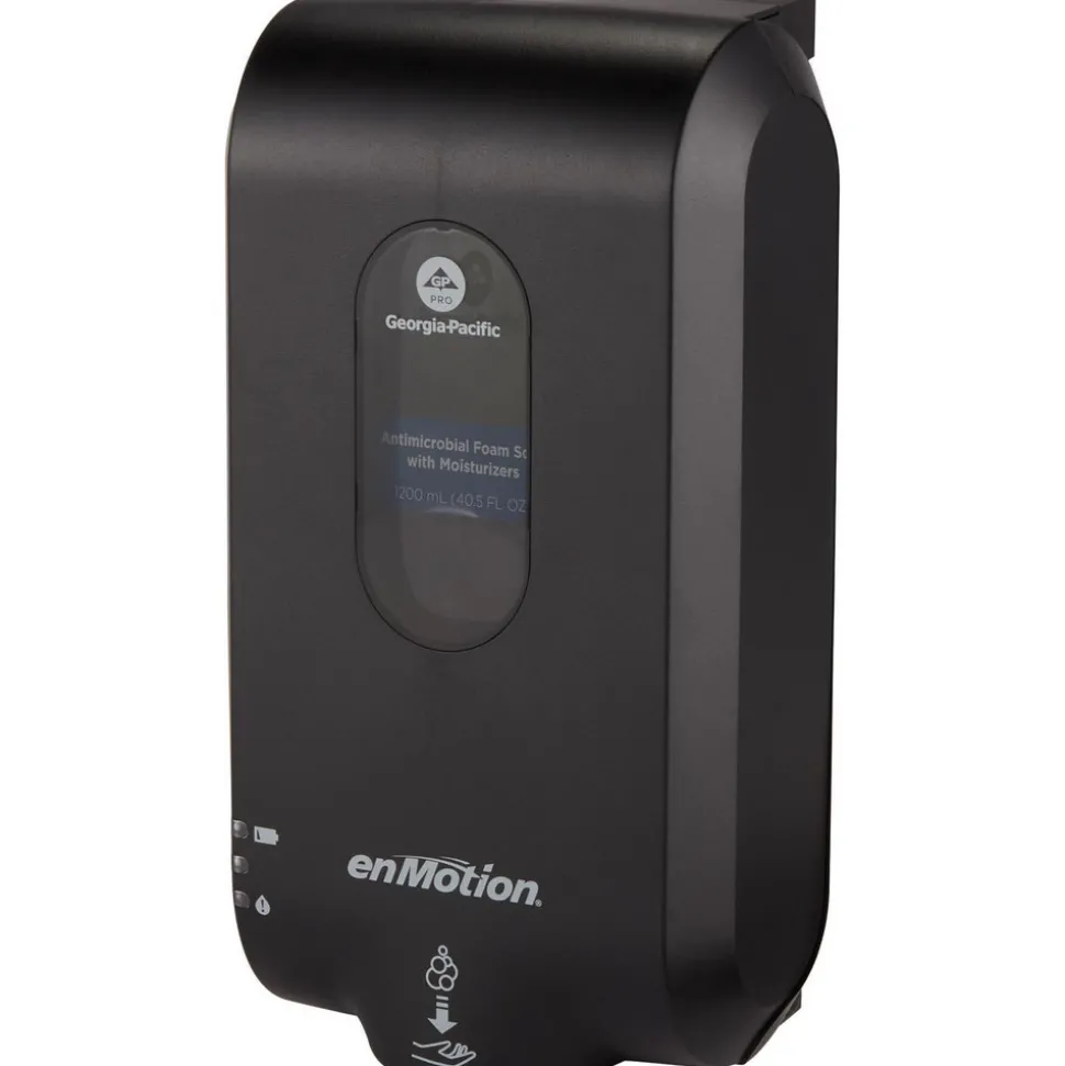 Enmotion Gen2 Automated Touchless Soap & Sanitizer Dispenser, Black