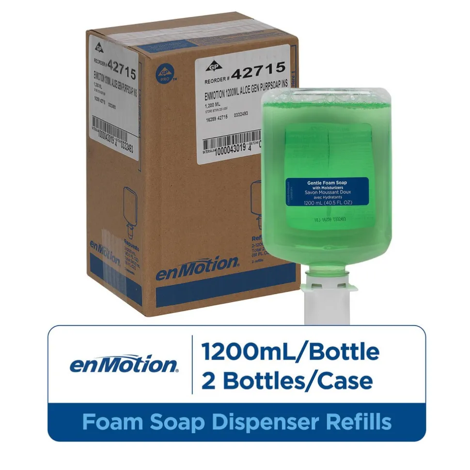 Enmotion Gen2 Moisturizing Foam Soap Dispenser Refills, Tranquil Aloe