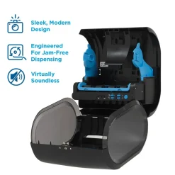 Enmotion Impulse 8" 1-Roll Automated Touchless Paper Towel Dispenser, Black
