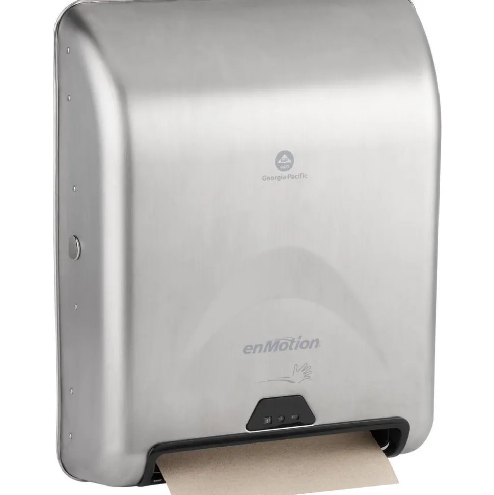 Enmotion 8" Recessed Automated Touchless Paper Towel Dispenser, Stainless Steel