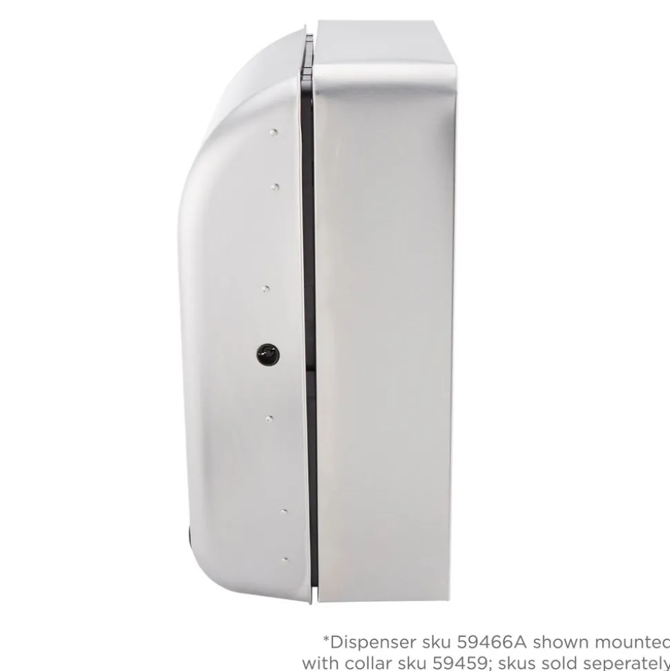 Enmotion 8" Recessed Automated Touchless Paper Towel Dispenser, Stainless Steel