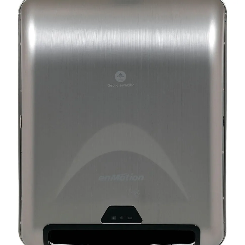 Enmotion 8" Recessed Automated Touchless Paper Towel Dispenser, Stainless Steel