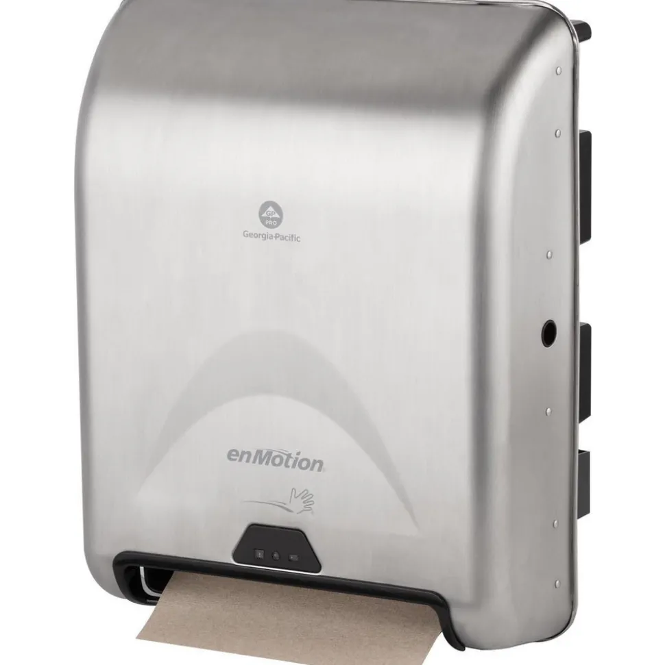 Enmotion 8" Recessed Automated Touchless Paper Towel Dispenser, Stainless Steel