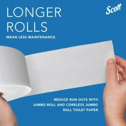 Essential Coreless Jumbo Roll Toilet Paper Dispenser with Stub Roll, Black, 14.25