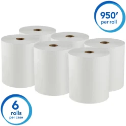 Essential High Capacity Hard Roll Paper Towels, 1.75