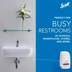 Essential High Capacity Manual Skin Care Dispenser, White, 1.0 L Capacity, 4.85