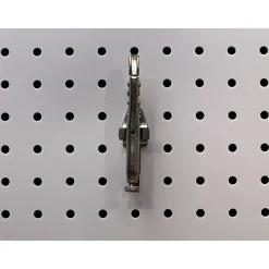 Extended Spring Clip Pegboard Hook