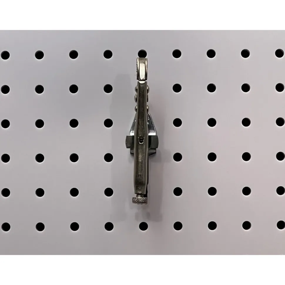 Extended Spring Clip Pegboard Hook
