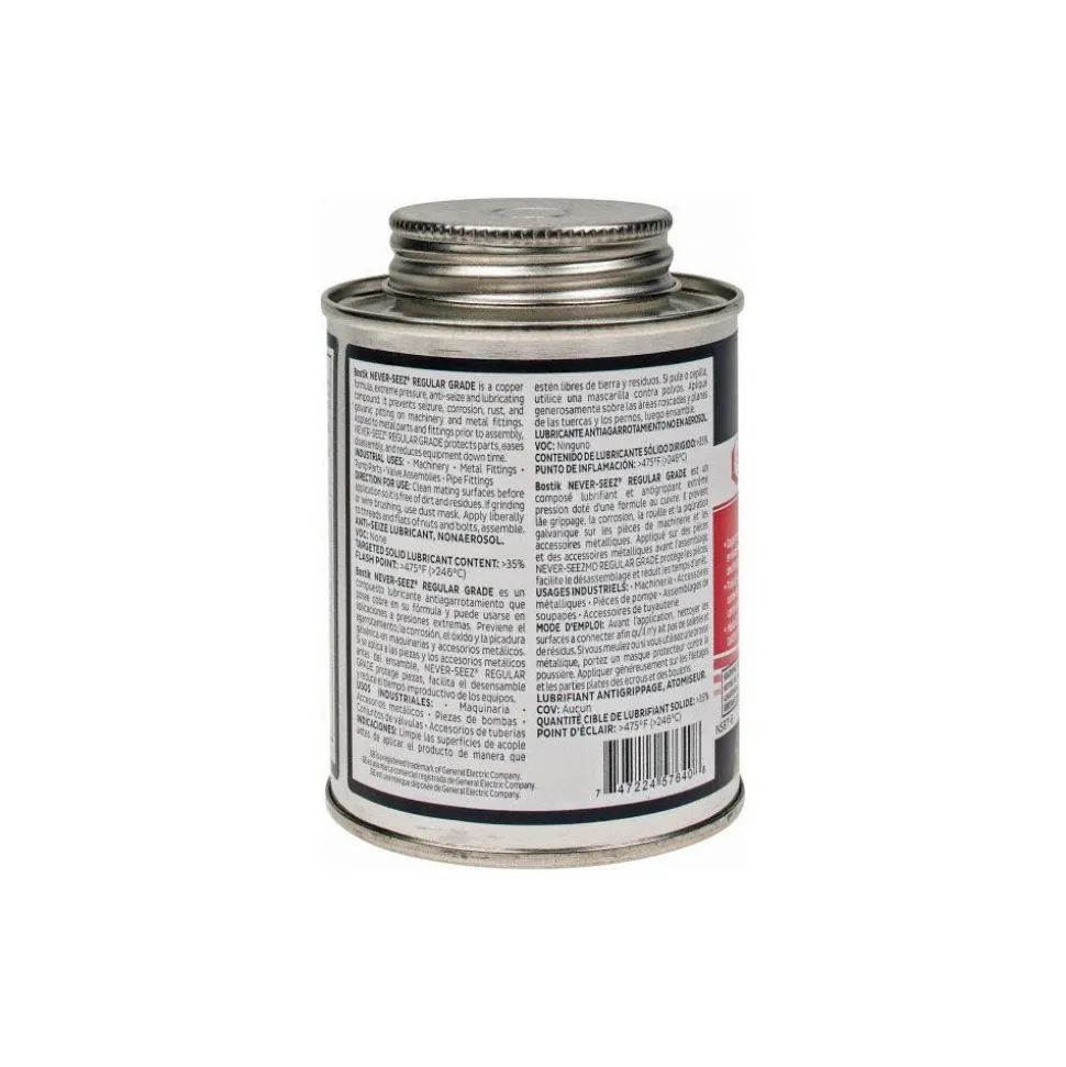 Extreme Pressure Anti-Seize Lubricant: 8 oz Can