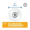 EZ Lock Cloth Polishing Wheel: Use with Dremel Rotary Tool