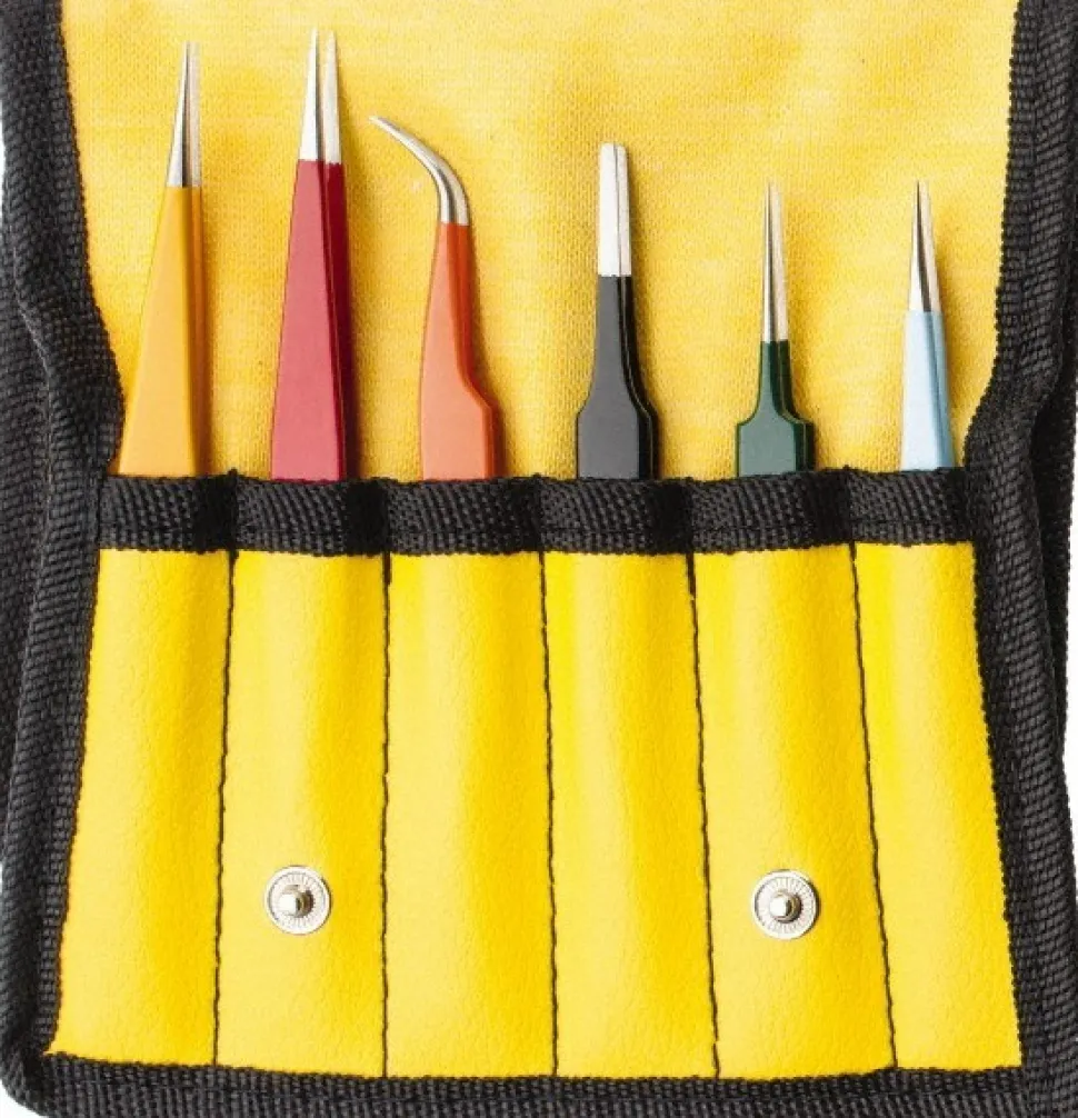 E-Z Pik Tweezers 6 Piece Set