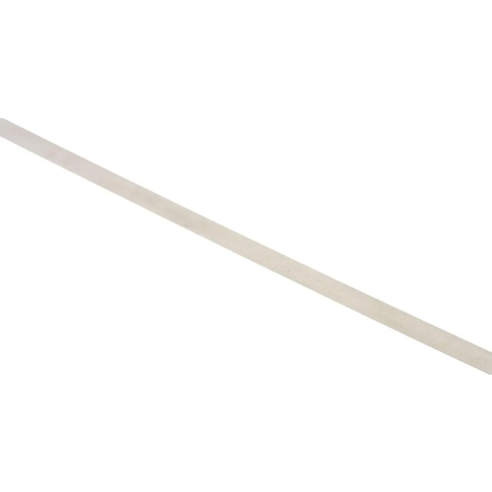 Feeler Gage: 0.01" Thick, 0.5" Wide, 12" Long