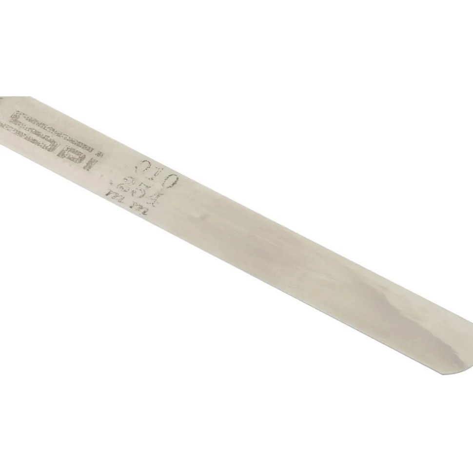 Feeler Gage: 0.01" Thick, 0.5" Wide, 12" Long