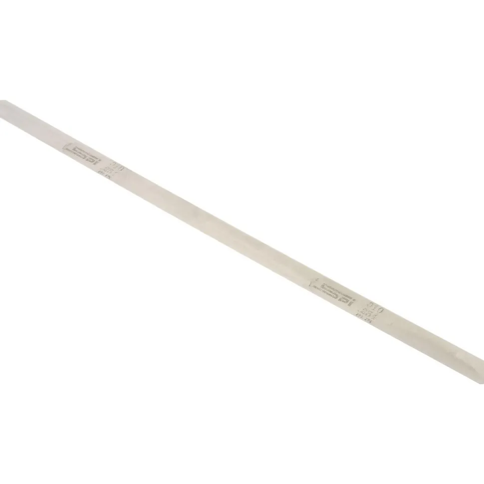 Feeler Gage: 0.01" Thick, 0.5" Wide, 12" Long