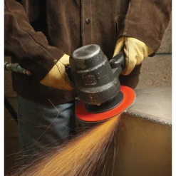 Fiber Disc: 4-1/2" Disc Dia, 7/8" Hole, Arbor Hole, 36 Grit, Premium Ceramic Alumina